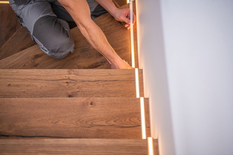 Oak Stairs Installation in Wilmington, NC
