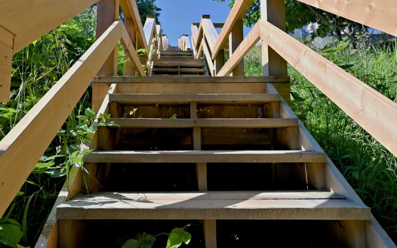 Oak Stairs Installation in Olathe, KS