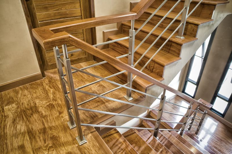 Stair Banister Installation in Conroe, TX